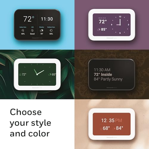 Honeywell Home X8S IAQ control monitors humidity for a fresh indoor environment