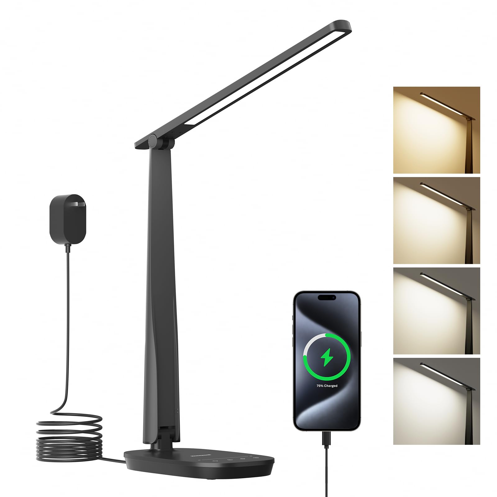 Plug-in powered Honeywell lamp relies on outlet power