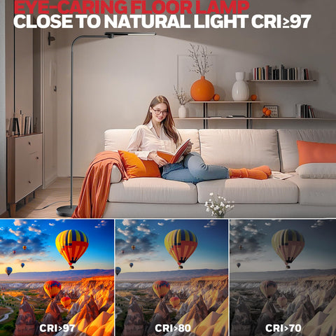 Color temperatures range from warm 3000K to daylight 5000K.