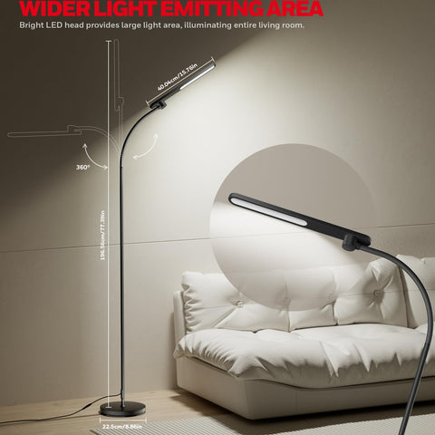 Full-spectrum, high-CRI lighting enhances color accuracy for hobbies and crafts.