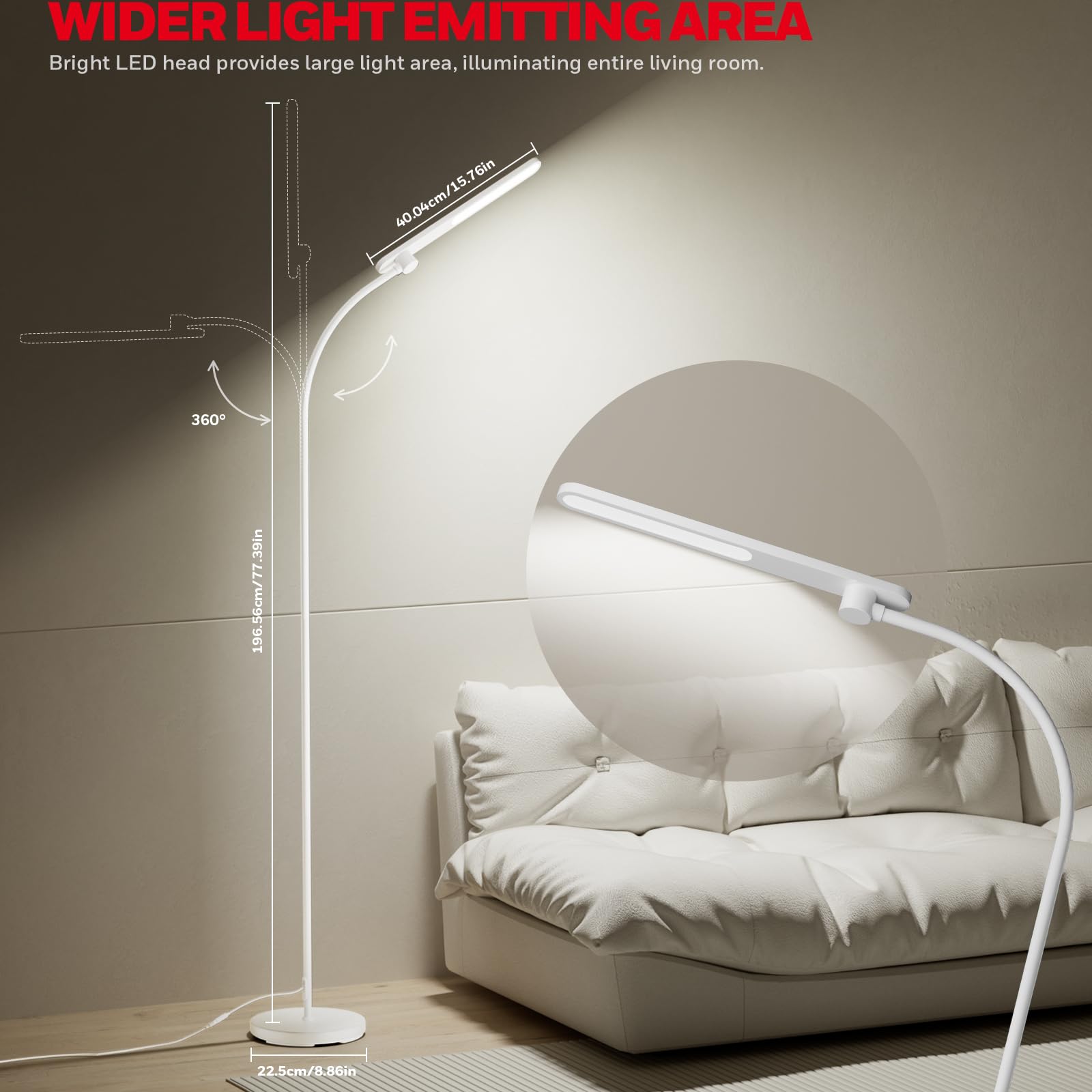 Honeywell Sunturalux LED provides eye-friendly illumination for long reading