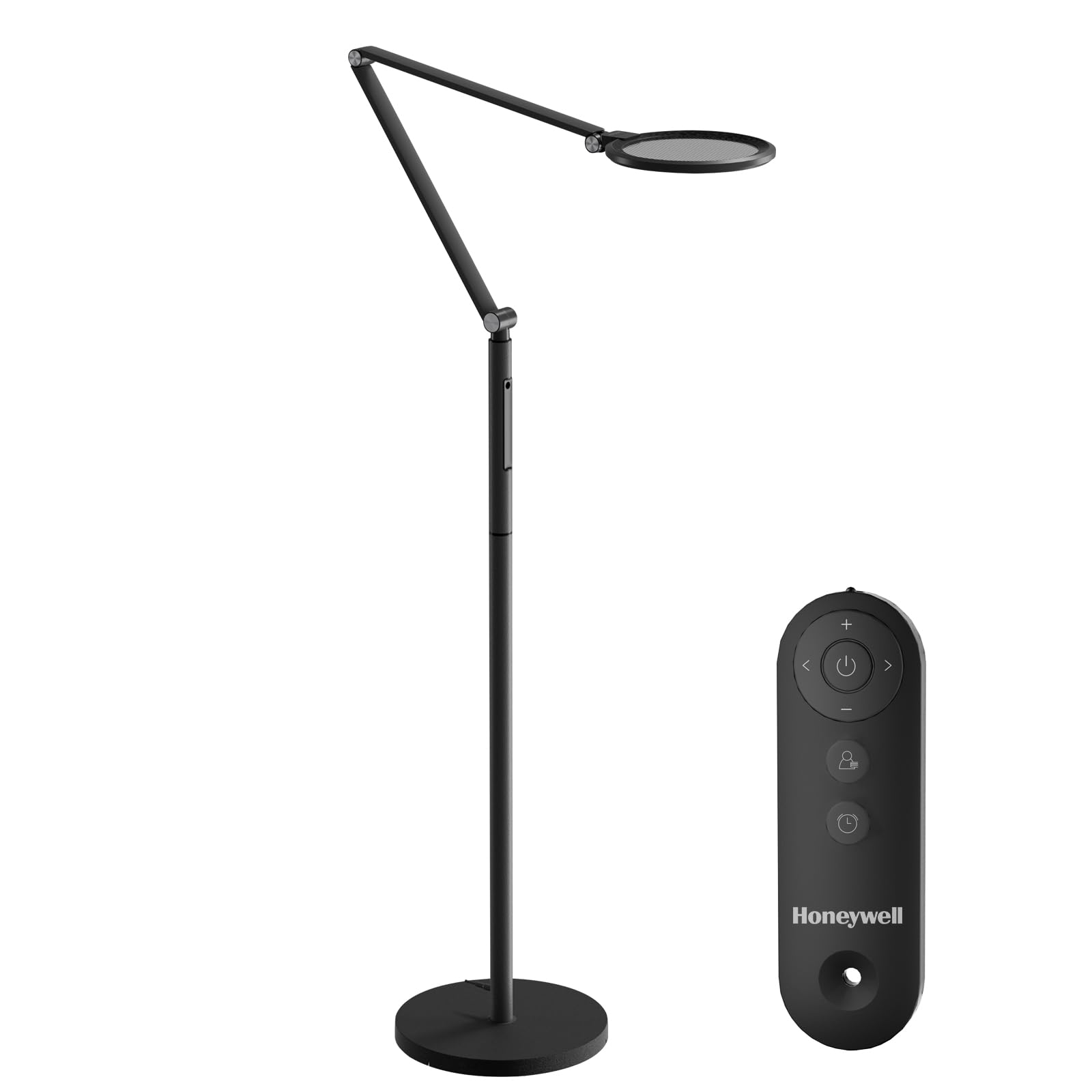 Honeywell LED floor lamp with uplight and downlight for balanced ambient illumination.