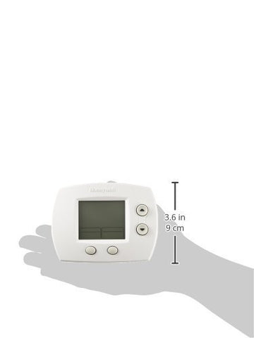 Honeywell Non-Prog Digital Thermostat close-up showing clear keypad and settings