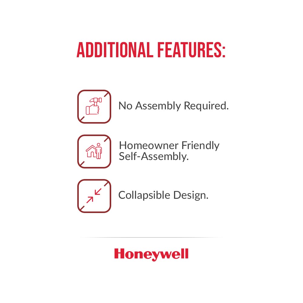 Honeywell POPUP2200 MERV 11 rating indicates strong filtration potential