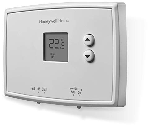 Honeywell RTH111B soft-touch buttons enabling simple, fast temperature changes