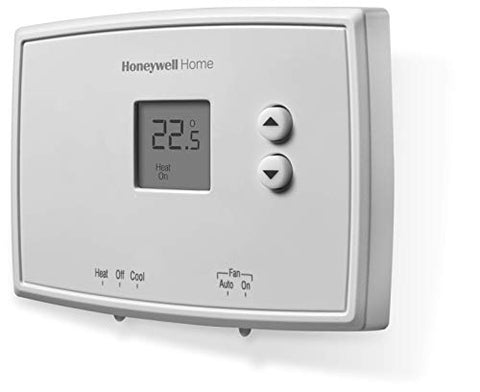 Honeywell RTH111B soft-touch buttons enabling simple, fast temperature changes