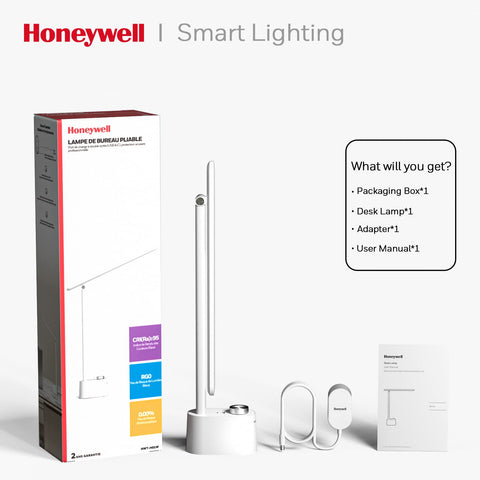 Honeywell Sunturalux HWT-H01 foldable design saves desk space