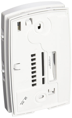 Honeywell TH1110DV1009 controls-dial close-up for intuitive, quick adjustments
