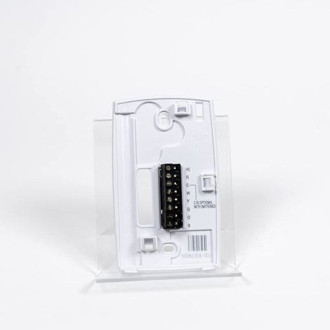 Packaging for Honeywell TH2110DV1008 PRO 2000 thermostat with setup guide