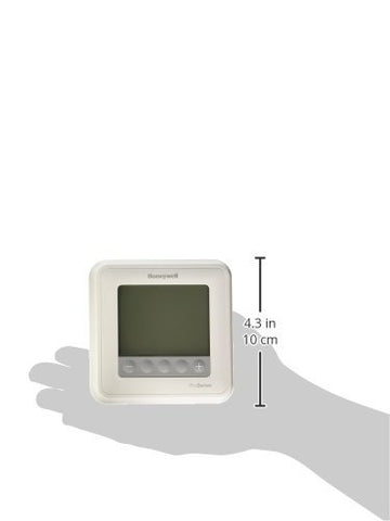 Honeywell TH6210U2001/U programming buttons simplify schedule setup.