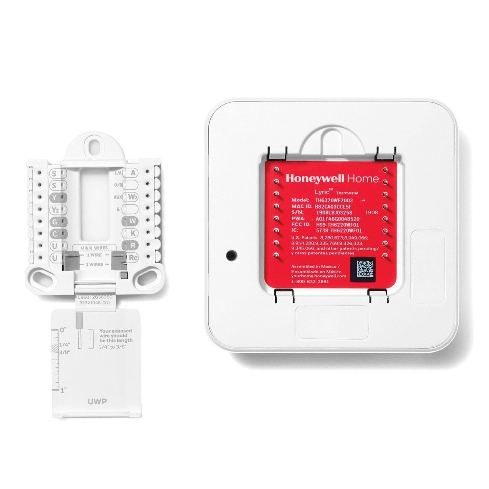 Honeywell TH6320ZW2007/U SmartStart setup enables quick secure network inclusion