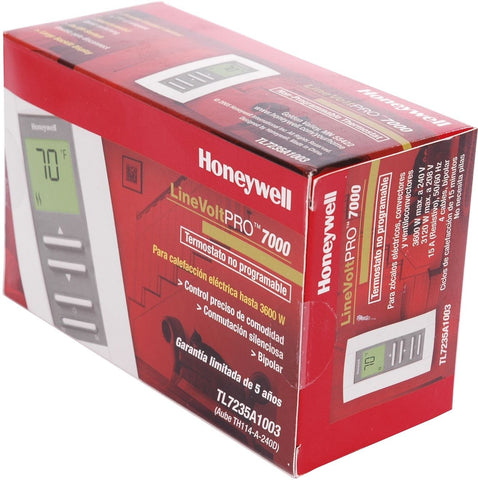 Honeywell TL7235A1003 back view highlights sturdy housing and mounting points