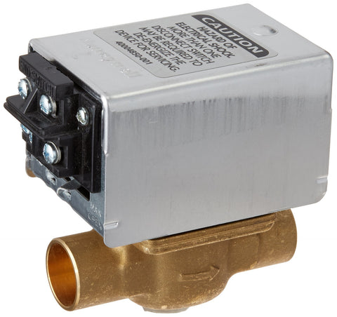 Honeywell V8043F1036 3/4 in sweat zone valve with end switch for reliable boiler control