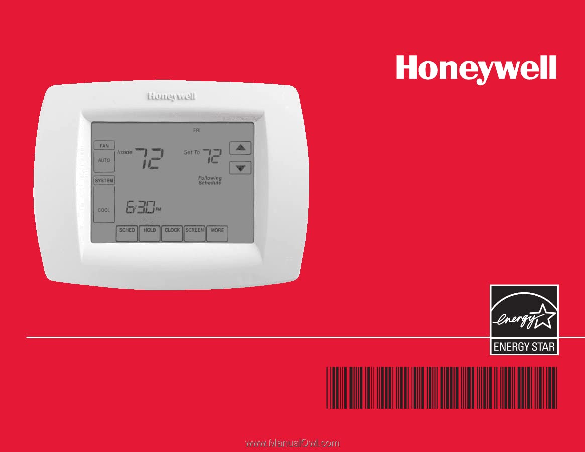 Honeywell Vision Pro 8000 7-day scheduling for personalized weekly comfort.