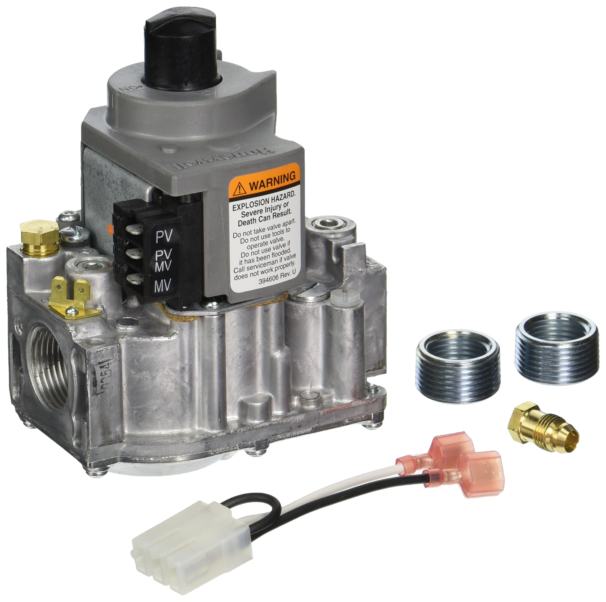 Honeywell VR8345M-4302 gas valve with universal ignition for reliable single-stage control