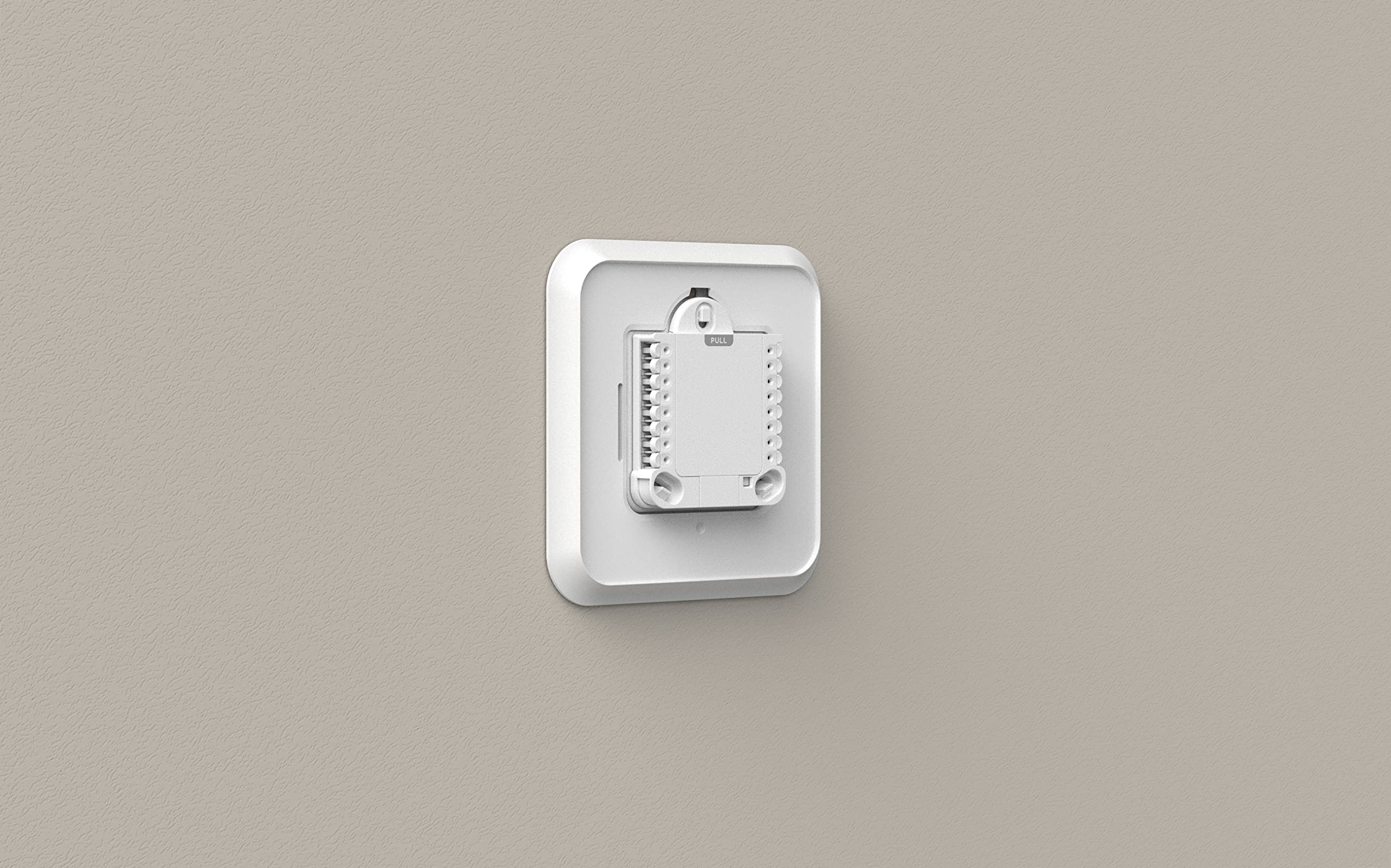 Wall protection kit with cover plate and adaptor for easier updates