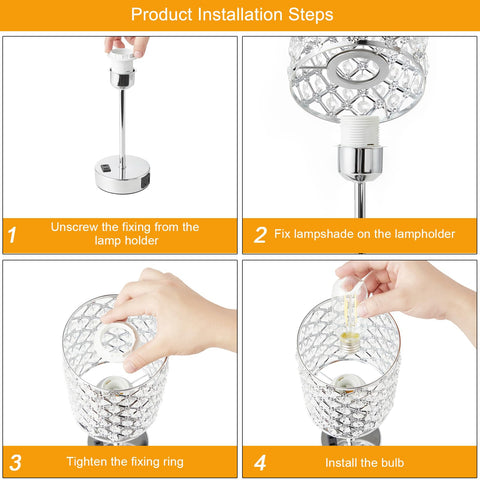 Hong-in bedroom lamps set brightens corners of living spaces