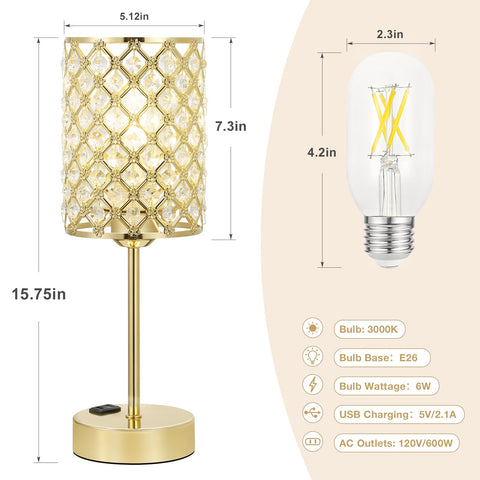 Hong-in Gold Lamps emits cozy warm light for relaxing evenings.