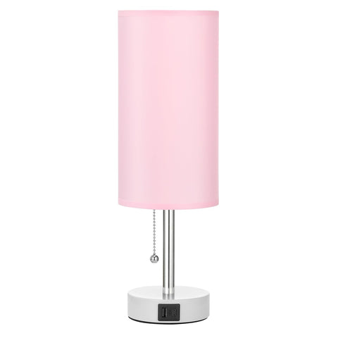 UL-listed Hong-in Pink Bedside Lamp for reliable everyday lighting