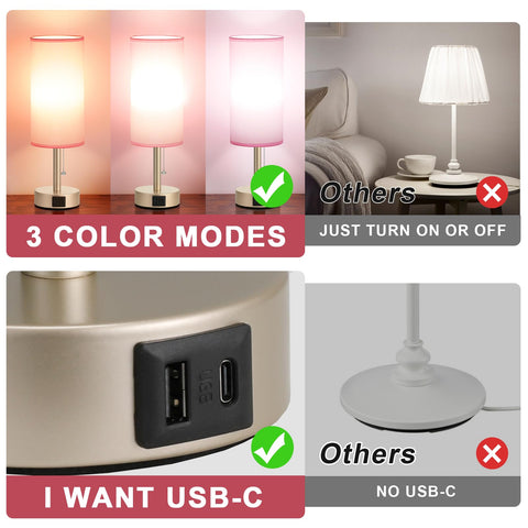 Hong-in pink gold table lamp desk use – ideal for study desks and nightstands