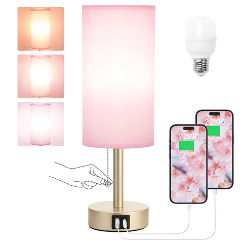 Hong-in pink gold table lamp packaging – safe doorstep delivery