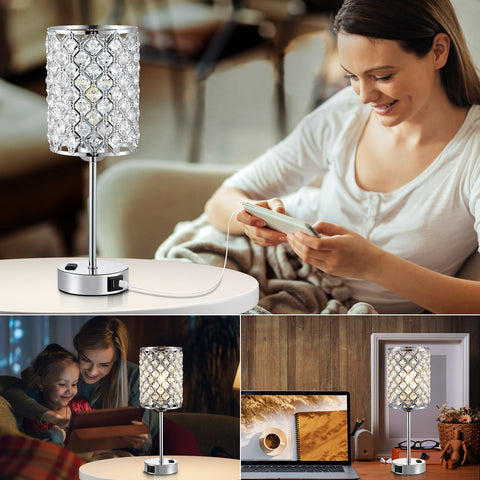 Hong-in touch control lamp for easy brightness adjustment