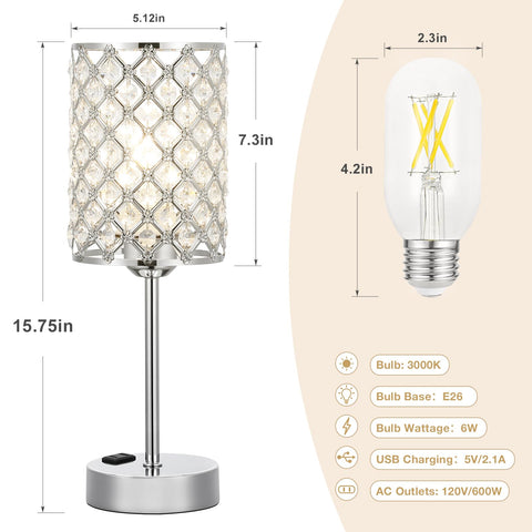 Hong-in three-way dimmable lamp for reading or relaxing