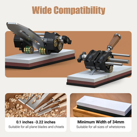 HONGDUI 3-step sharpening process guide helping speed and accuracy