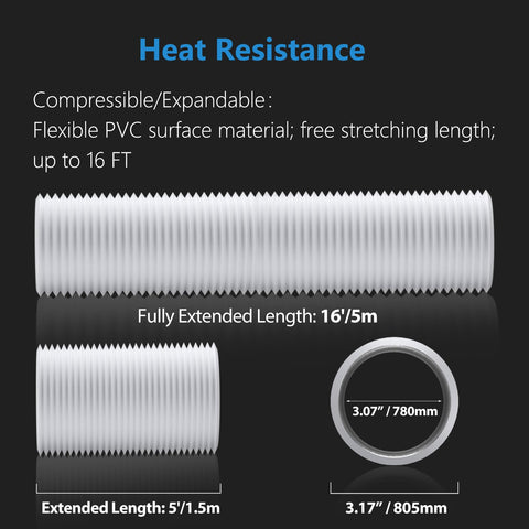 Hon&Guan dryer vent hose flexible design for easy corner routing
