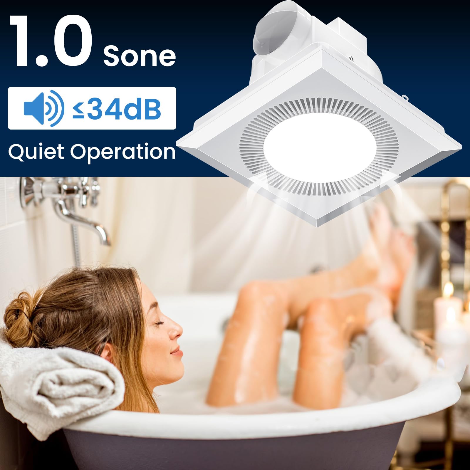 Hon&Guan 12.4 inch panel fits standard ceiling openings.