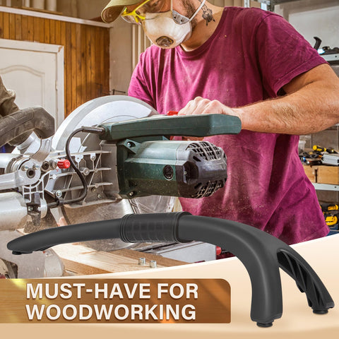 HonL-Fam compact tool helps tidy workspace by pushing chips away after cuts.