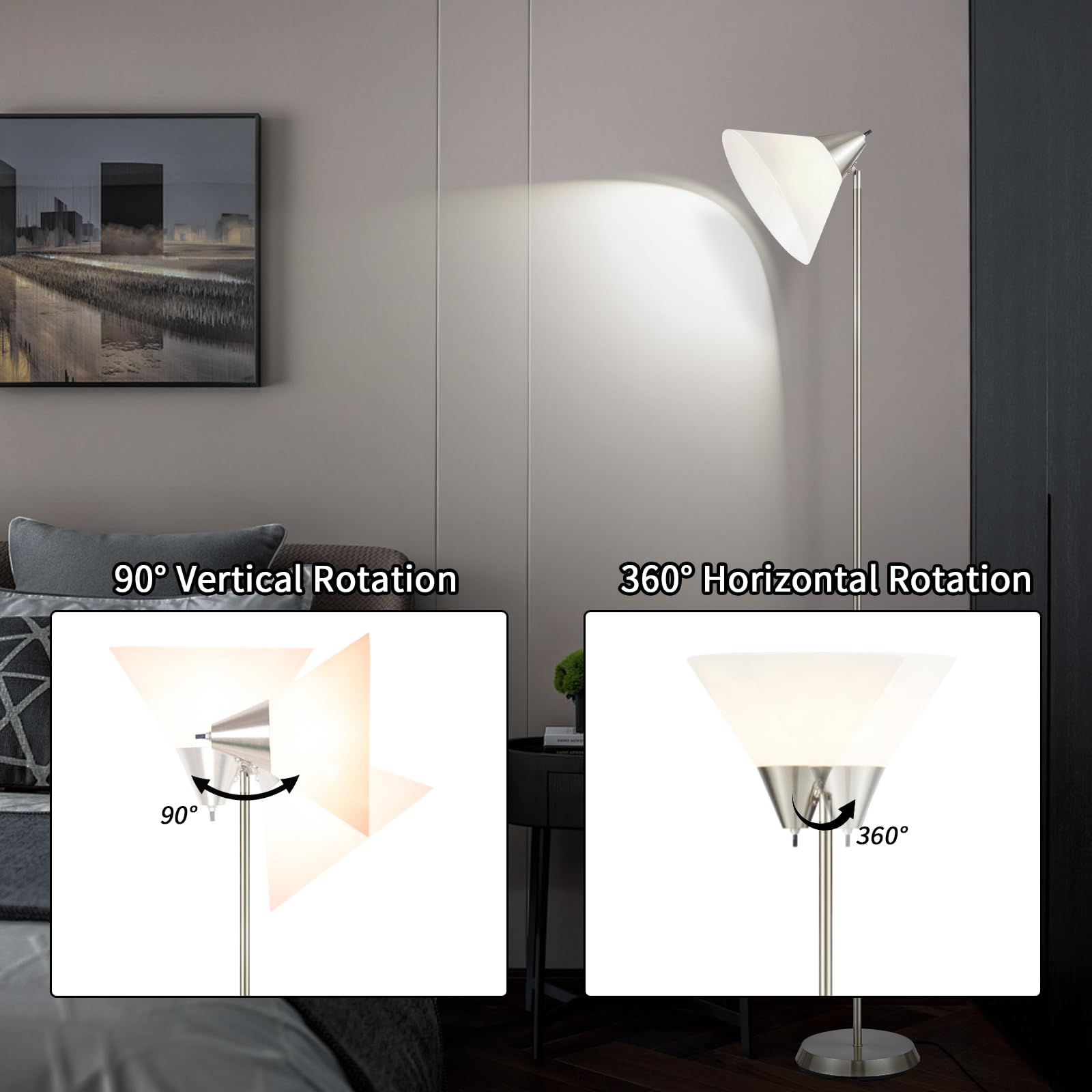 HonoDing satin nickel finish adds contemporary style to rooms
