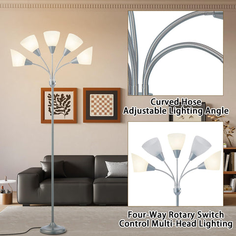 HonoDing Medusa lighting in a living room setup with modern decor.