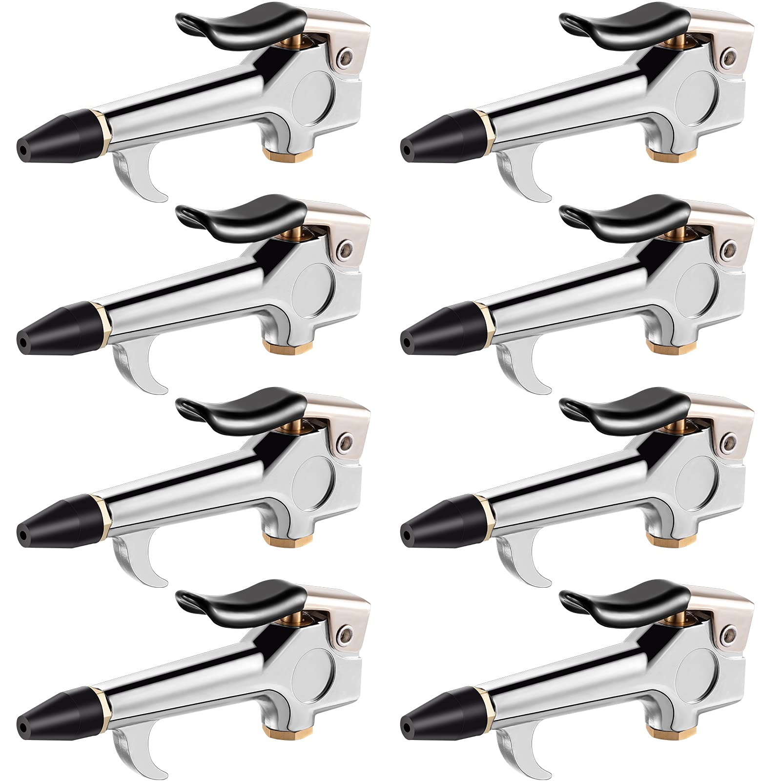 Honoson 8-piece air blow tools set for precise dust removal in tight crevices.