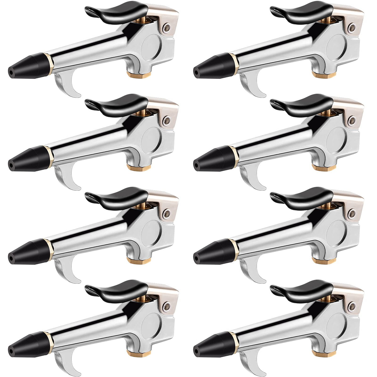 Honoson 8-piece air blow tools set for precise dust removal in tight crevices.