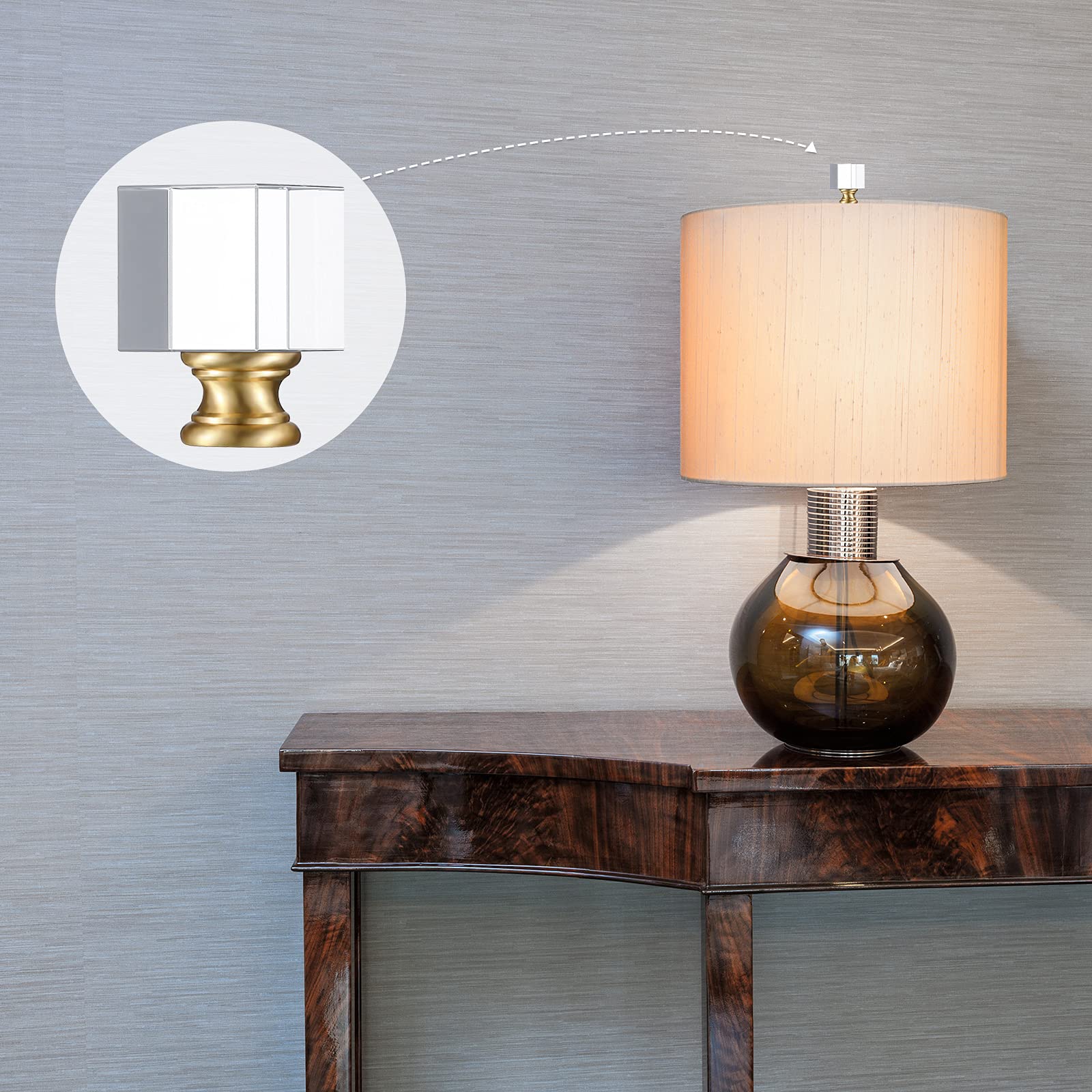 Honoson two-piece set ready to refresh lamps with coordinated style