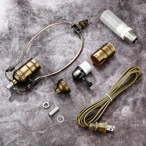Honoson lamp repair kit easy install instructions for DIY lamps.