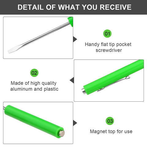 Honoson mini-slotted screwdriver single blade for electronics and small gadgets.