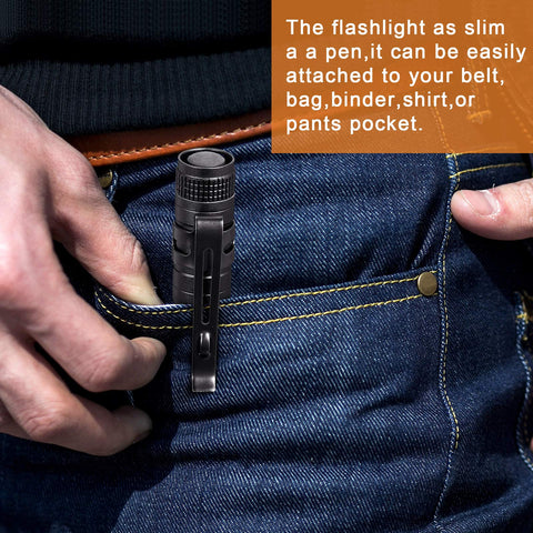 Honoson pocket flashlight ready for camping, hiking, and everyday emergencies