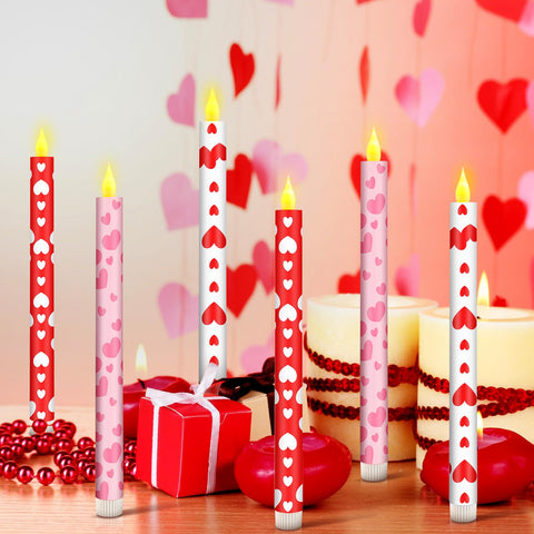 Honoson battery operated candles offer easy, flameless operation.