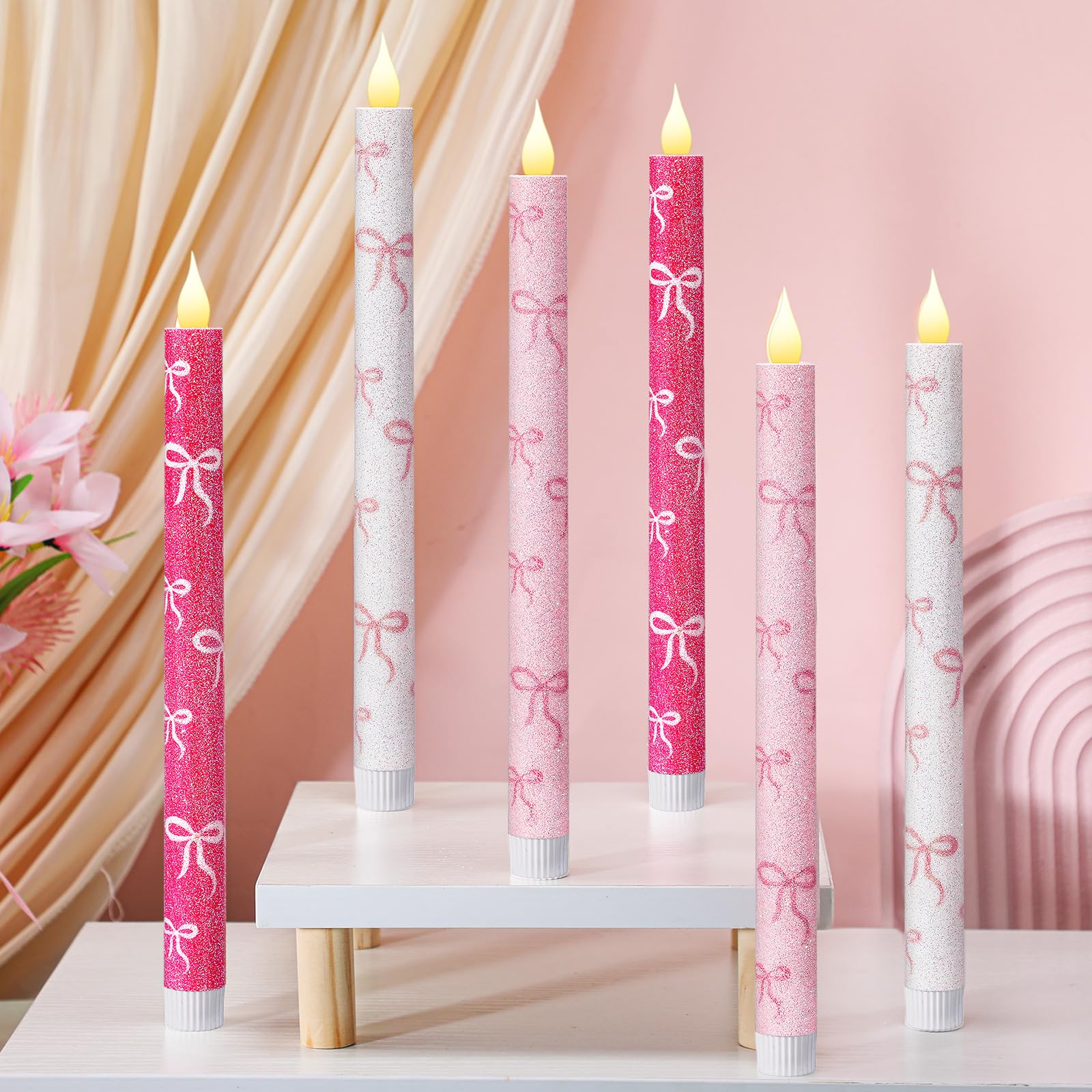 Battery compartment of Honoson candles shows 2 AA battery requirement.