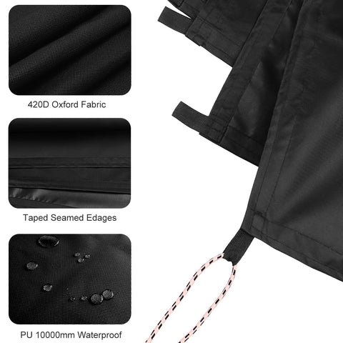 Honsaifau tarp as durable groundsheet for picnics and camping sites.