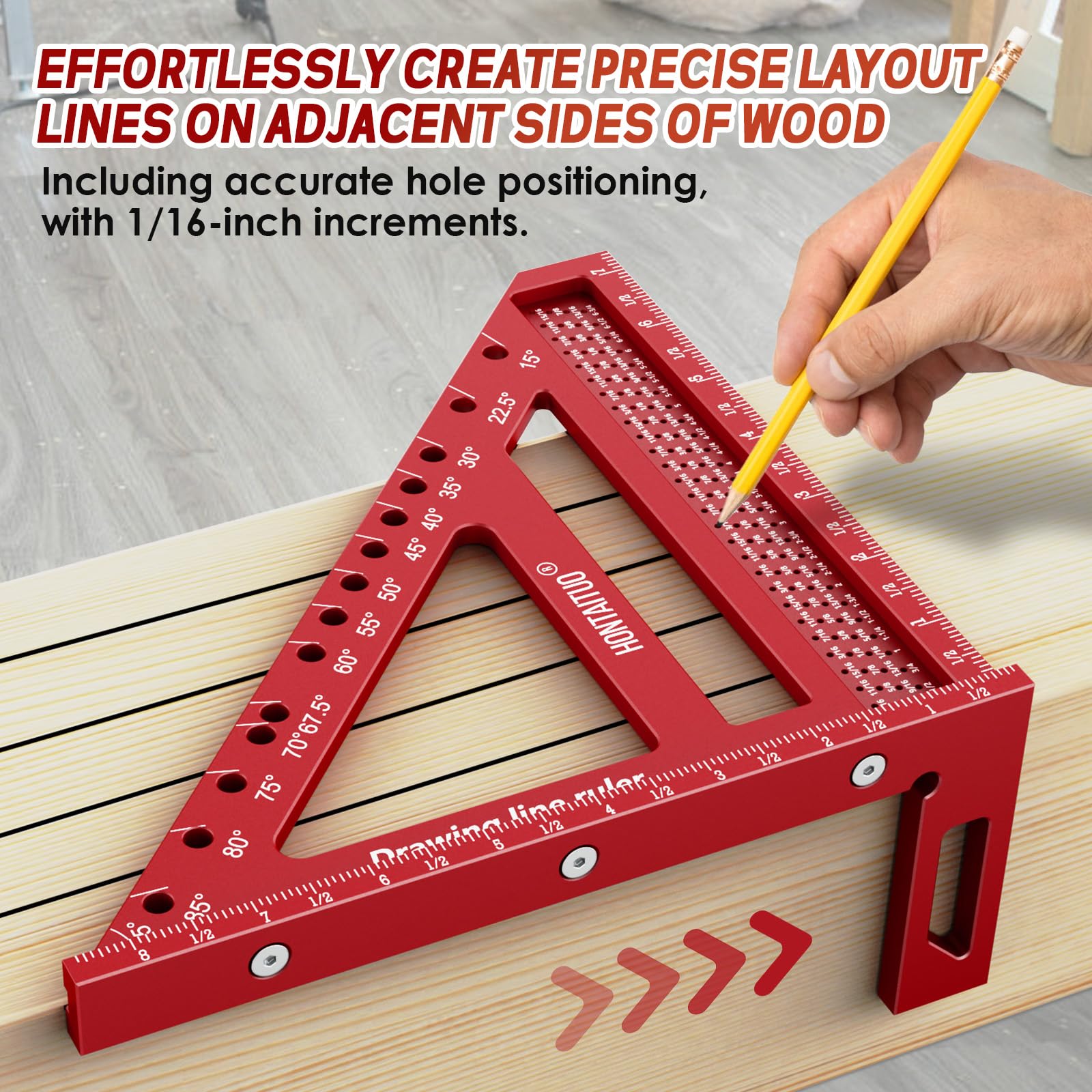 HONTAITUO laser-printed scale remains readable with protective coating.