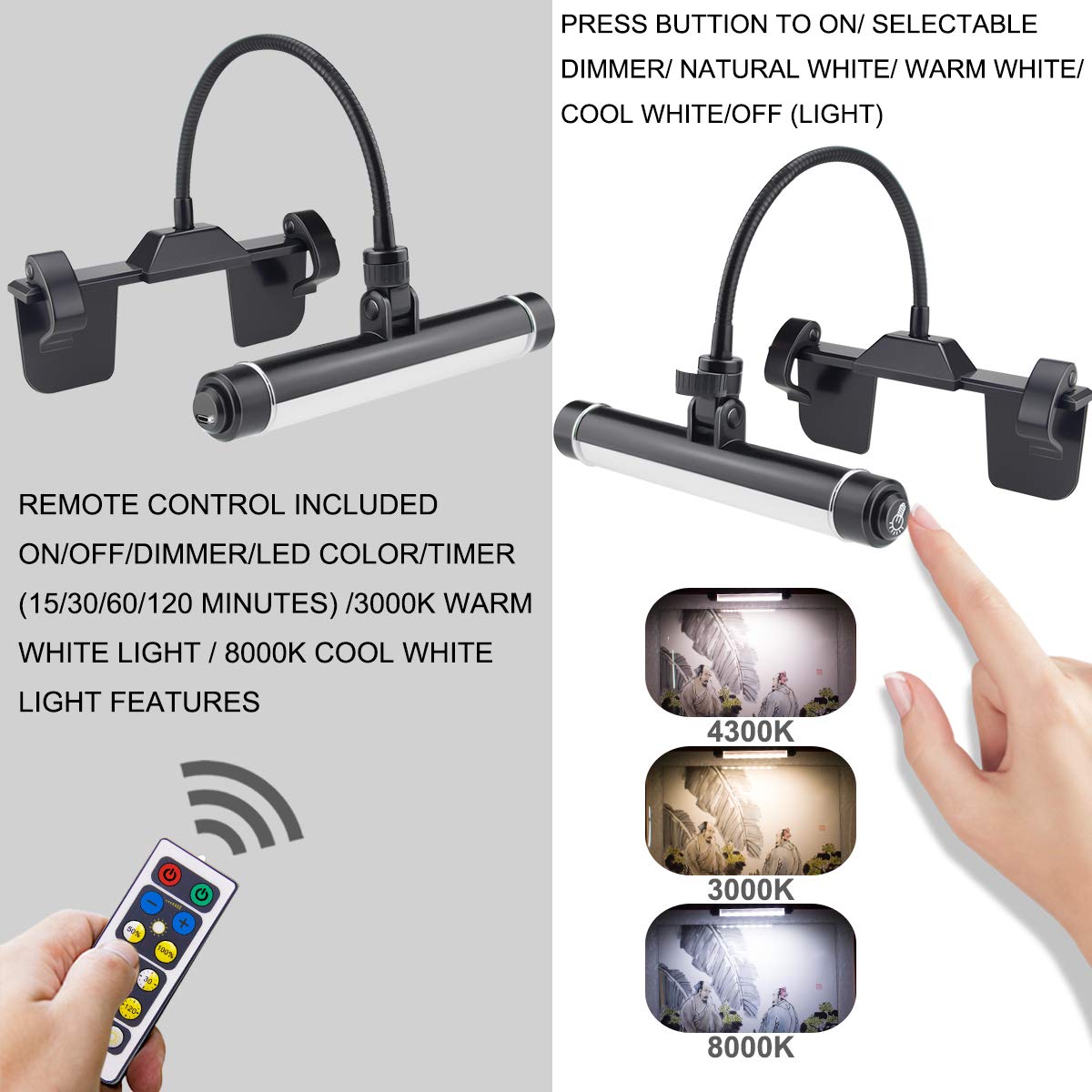 HONWELL dartboard light remote control keeps lighting steady during play