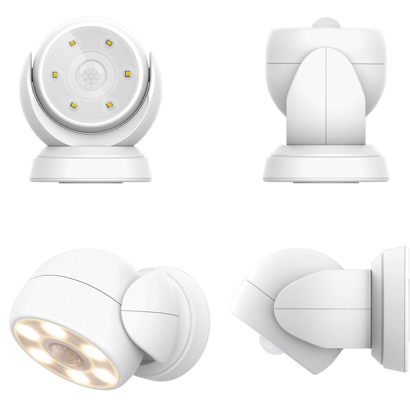 HONWELL outdoor-motion-sensor-light provides 200-lumen brightness for secure entry at night.