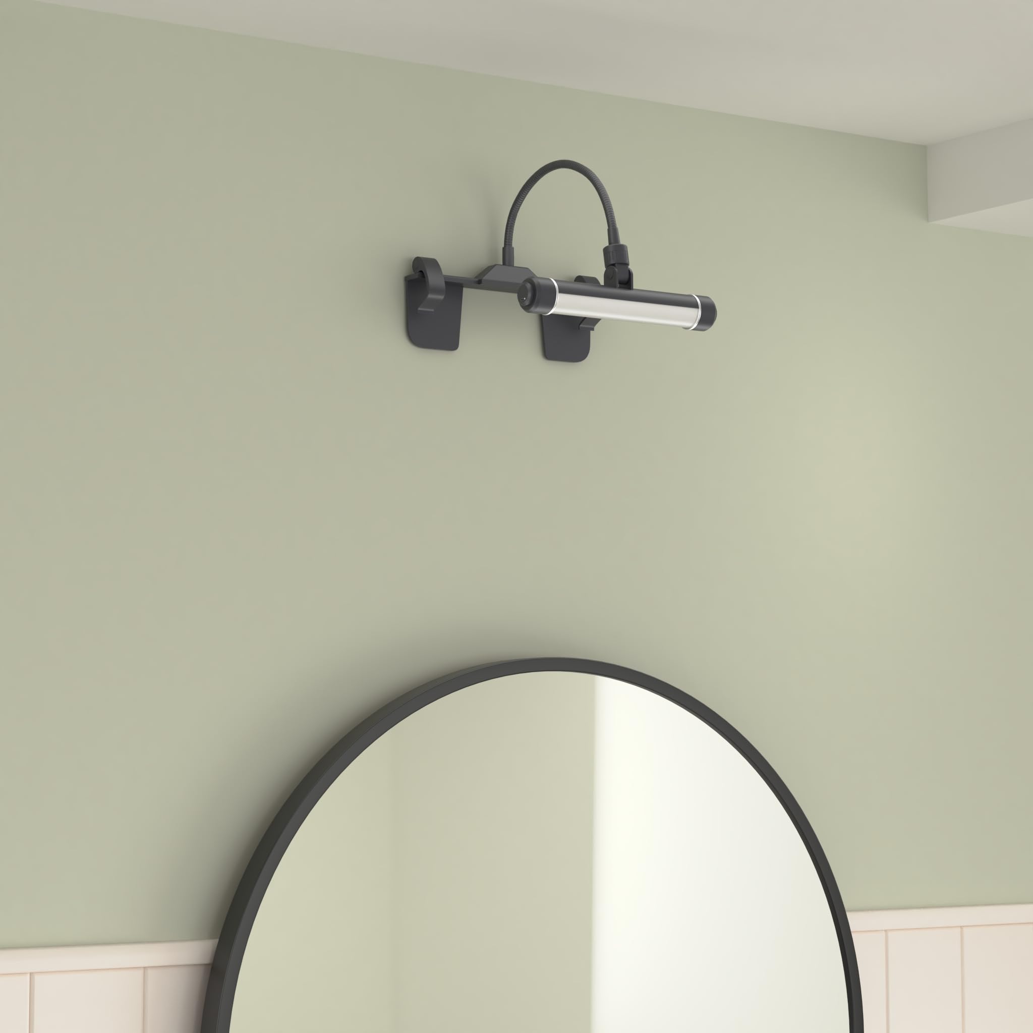 HONWELL painting lights detachable screw mount provides secure frame lighting solution