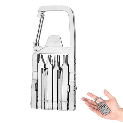 Honyge Mini Multitool Self bottle opener on a compact keychain for quick tasks