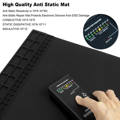 Hooandxk extra-large soldering area ideal for complex device repairs