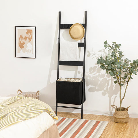 HOOBRO anti-tipping kit and adjustable feet enhance stability against wall.