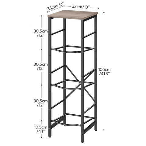 HOOBRO water jug rack – back view highlights the X-shaped support for enhanced stability.
